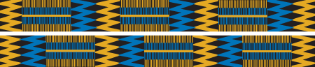 background image blue gold kente inspired