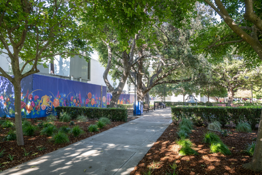 Fencing upgrades at the Rose Garden