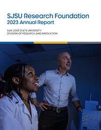 2023 SJSU Research Foundation Annual Report Cover