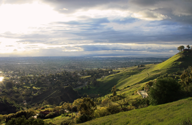 Alum Rock Park Eagle Pass overlook